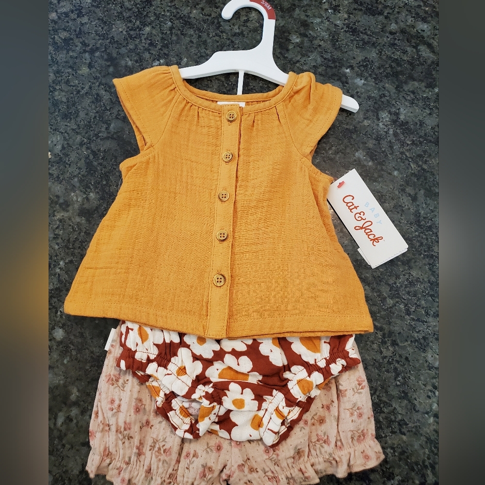 3 piece 3-6m baby set